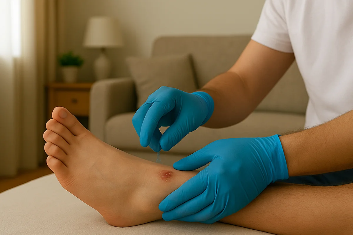 روشهای ایمن پانسمان در منزل