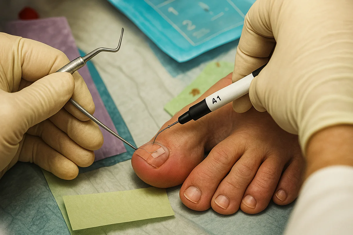 پودولوژی ناخن پا