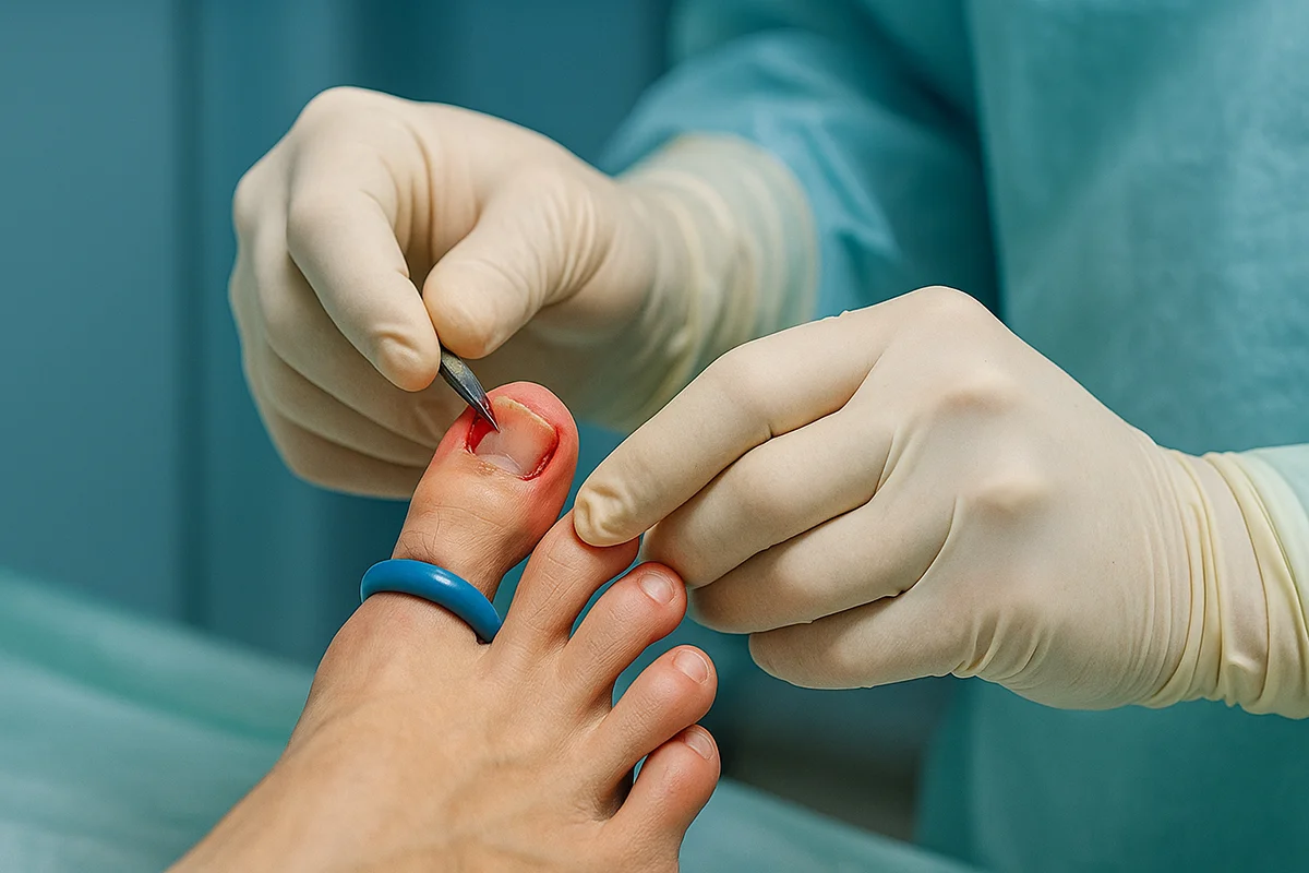 جراحی ناخن پا