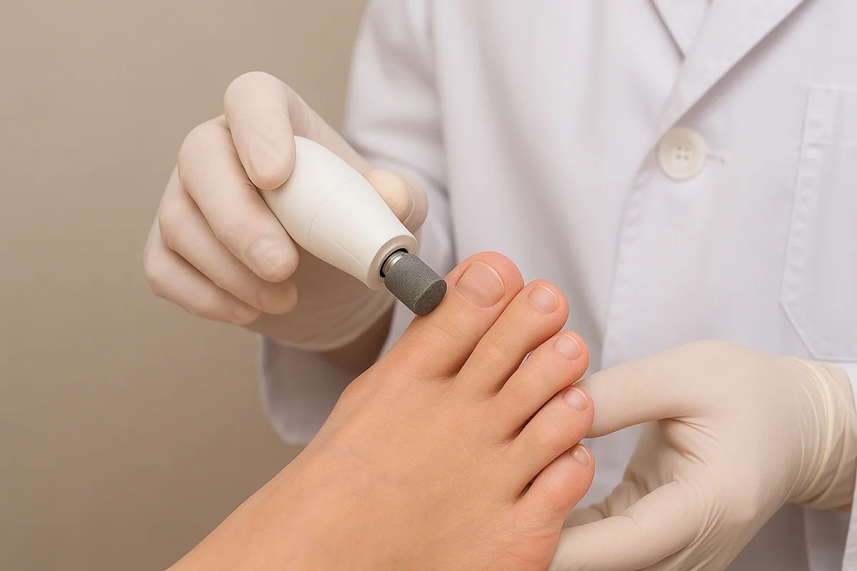 پدیکور درمانی در خانه