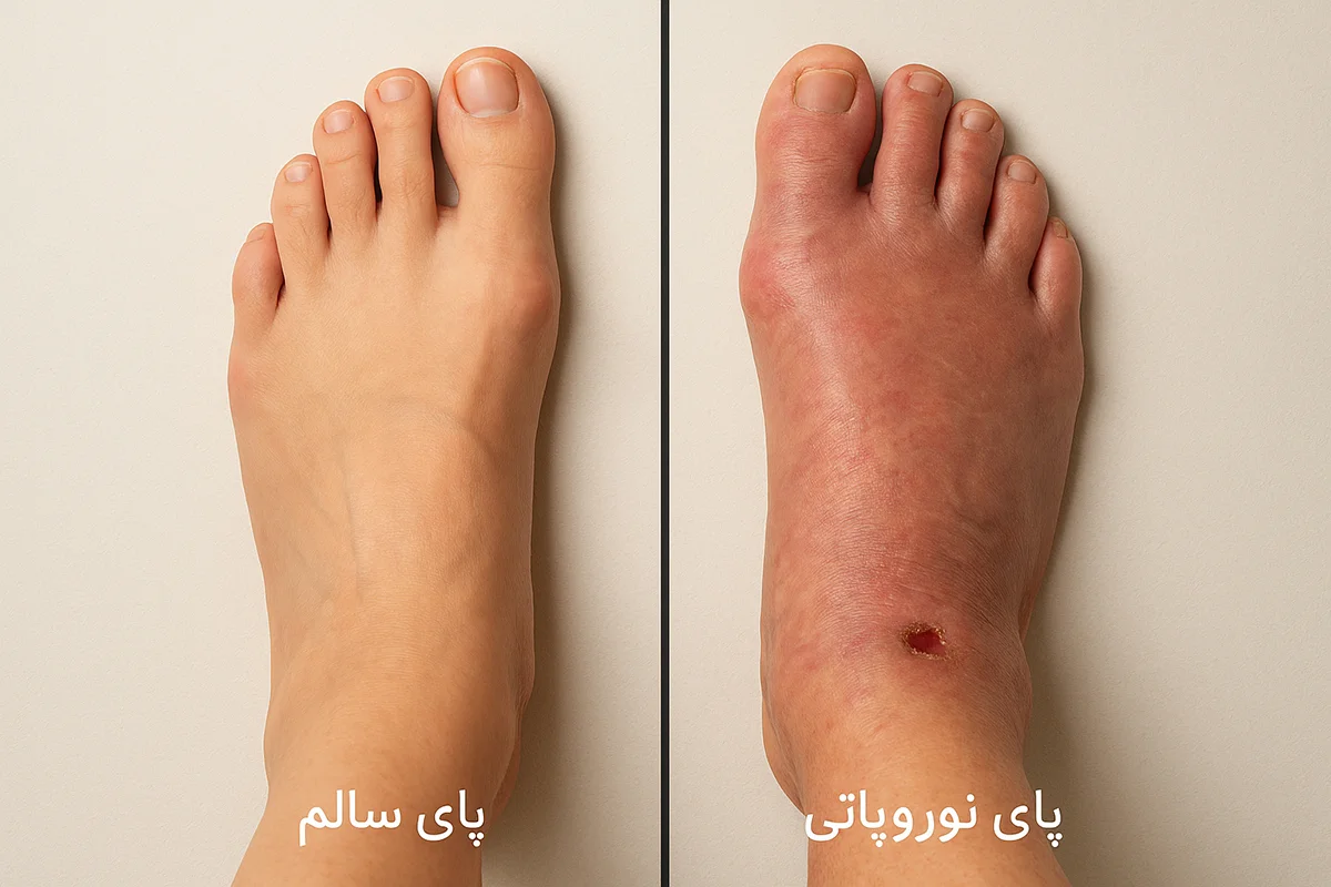 عوارض نوروپاتی دیابتی