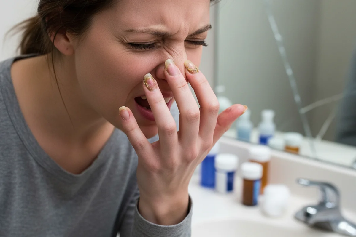 علائم سیاه شدن ناخن