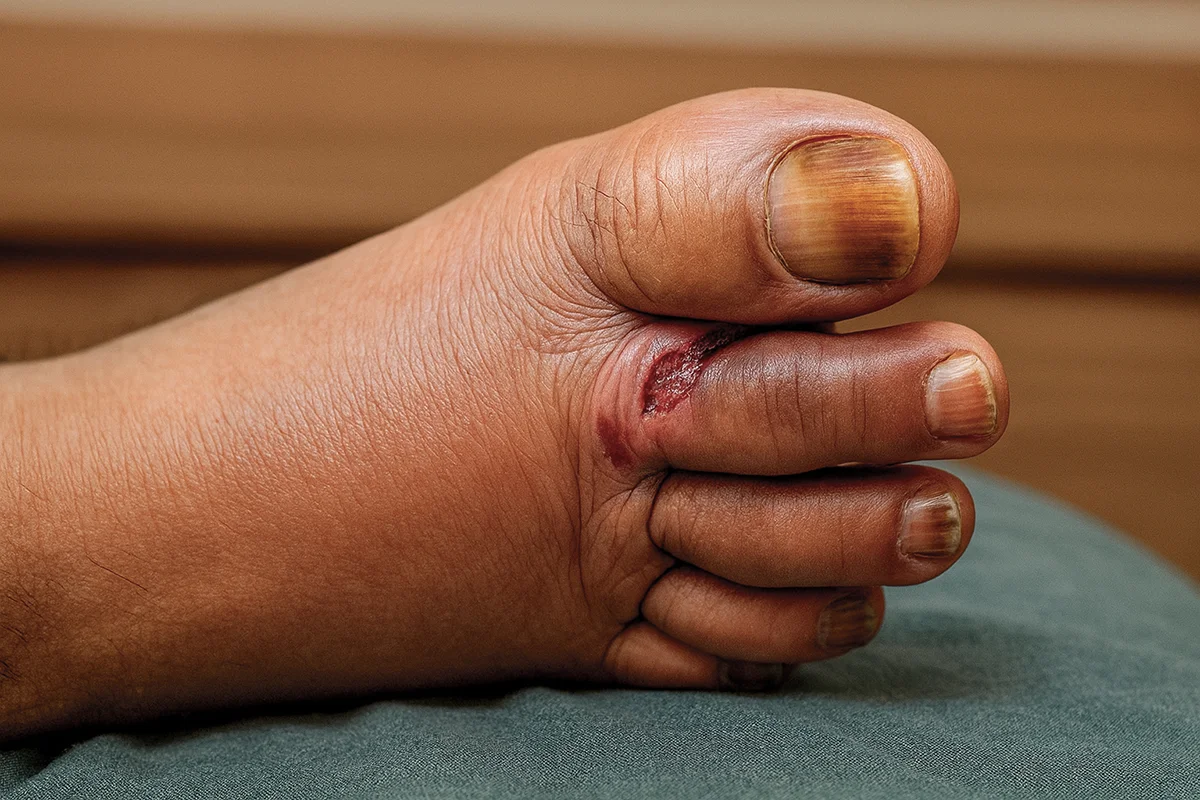 علائم عفونت زخم دیابتی