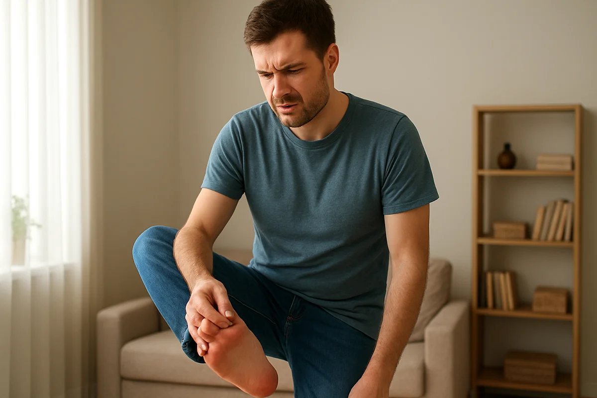 سیاه شدن ناخن در اثر ضربه