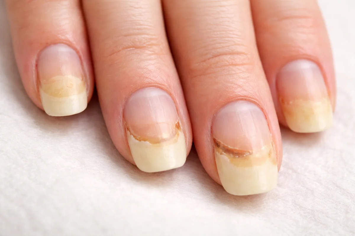 عوارض کاشت ناخن دست